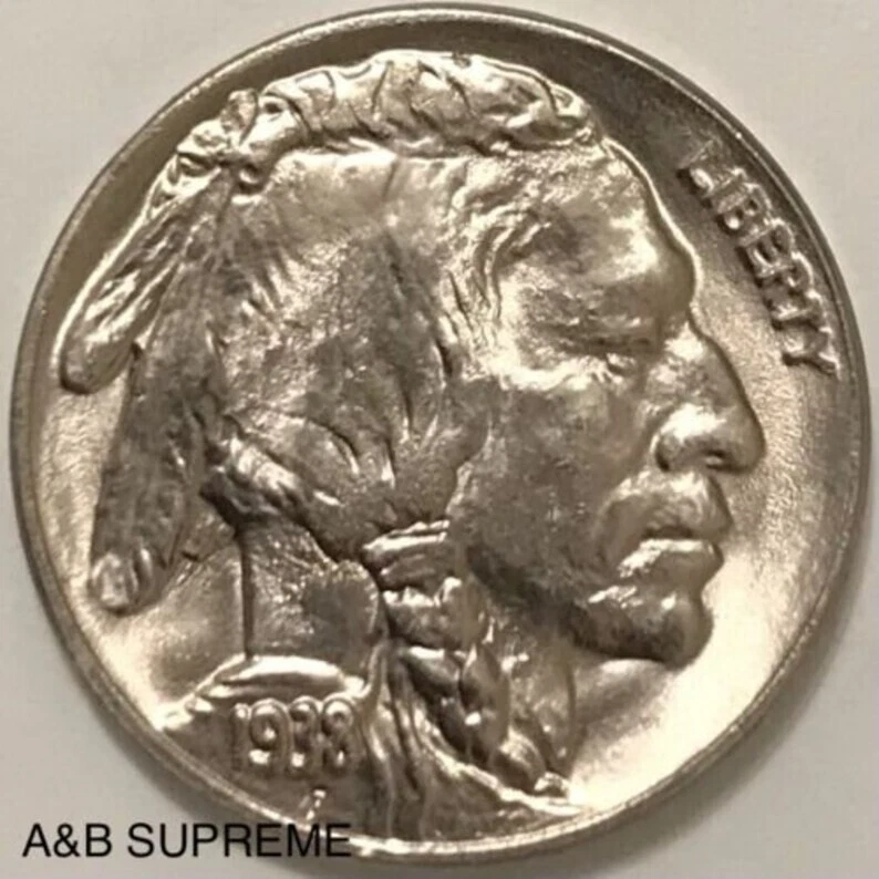 (1) Indian Head Buffalo Nickel From OBW Roll Estate CHOICE-GEM Bu Uncirculated - Image 3 of 4