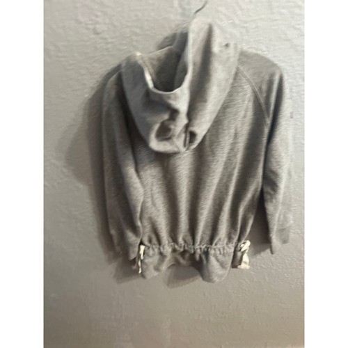 Girls gray hooded zip up jacket Ralph Lauren size 6 - Picture 5 of 7