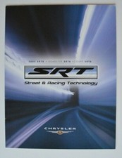 CHRYSLER 300 SRT8 SRT6 dealer brochure - French - Canada