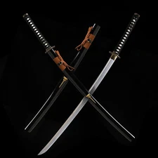 9260 Spring Steel Japanese Sword Katana Full Tang Razor Sharp Unokubi Zukuri