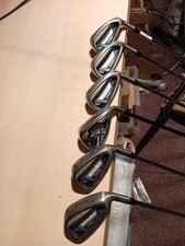 Wilson 1200 TPX Steel Shaft Part Set Plus A Callaway X 20 , 9 iron Reg Graphite 