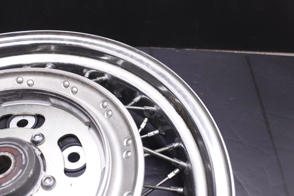 2002 Honda Shadow Spirit 750 Oem Rear Back Wheel Rim - Image 4 of 4