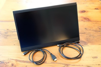 VILVA Portable Monitor - 15.6'' 1080P FHD IPS Panel | Thunderbolt USB-C or HDMI