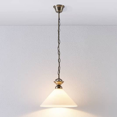 Lindby Glas-Pendelleuchte Otis Deckenlampe Hängeleuchte Deckenlicht 1-flammig552