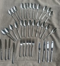 37 Pc w Serving JA Henckels Zwilling Earl Glossy 18/10 Flatware