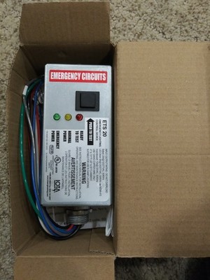 IOTA ETS-20 EMERGENCY LIGHTING CONTROL AUXILLIARY TRANSFER DEVICE