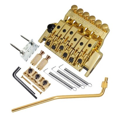 E  Gitarre Tremolo Bridge Metall mit Schraubenschlüsselschraube Bass