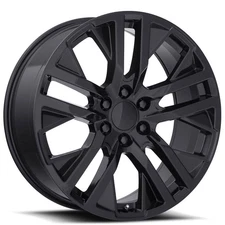 20x9" GMC CarbonPro Wheels FR 96 Gloss Black OEM Replica Rims (A01)