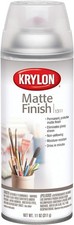 Clear Matte Finishing Spray Paint Coating, 11 oz, Matte Finish