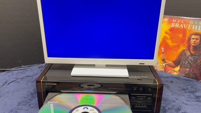 SERVICED & GUARANTEED-_ Pioneer DVL-90 ELITE Both Sides Play