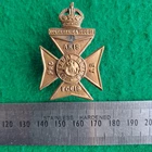 WW1 The 11th County Of London Battalion Finsbury Rifles Gilding Cap badge