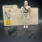 GI Joe 1984 Storm Shadow v1 100% Complete Vintage ARAH Figure With File Card