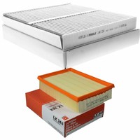 Mahle / Knecht Set Filterpaket Innenraumfilter LAK 234 Luftfilter LX 343