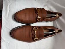 Gucci Men s Leather Horse Bit Loafers