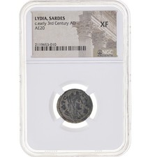 #1065977 M&uuml;nze, Lydia, Anonymous, &AElig;, 3rd century BC, Sardes, graded, NGC, XF,