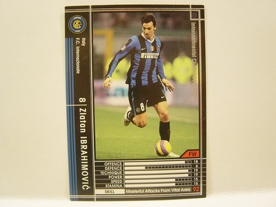 Panini WCCF 2006-07 Zlatan Ibrahimovic 1981 Sweden　No.8 FC Inter Milano FW #319/