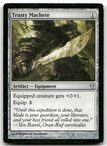 Trusty Machete - Zendikar #209 Uncommon