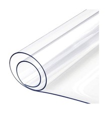 60-Gauge Clear Vinyl Multipurpose Fabric - 54-Inches Wide - 1-20 Yard Rolls -...