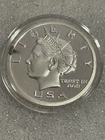 Vintage! 2003 Norfed 1 Troy Ounce .999 Fine Silver $10 Round In Capsule