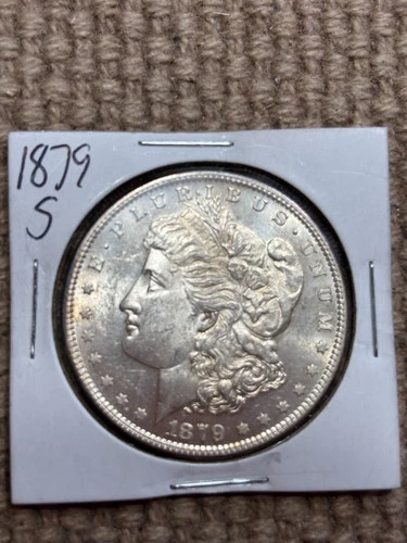 1879 S  Morgan Uncirculated Silver Dollar