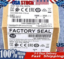 New Factory Sealed AB 1794-IE12 SER A Flex 12 Point Analog Input Module 1794IE12