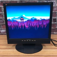 2006 ViewSonic VA912b 19" VGA/DVI LCD 4:3 1280 x 1024 Monitor Retro Gaming