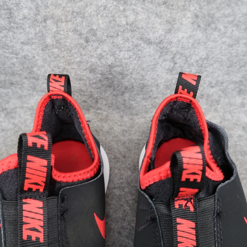 Nike Shoes Kids 1Y Flex Runner Slip On Sneaker Athletic Trainer Black Red Active - Image 3 of 4