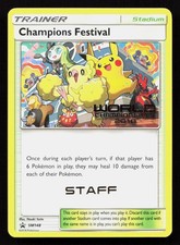 Pokemon Champions Festival SM148 World Championships 2018 STAFF Promo LP on eBay