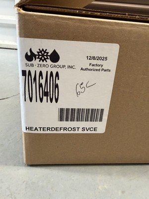 Sub Zero Refrigerator Defrost Heater 7016406 Element OEM 100% Genuine