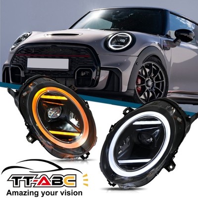 Voll LED Front Scheinwerfer Für 2014-2024 Mini Cooper F55 F56 F57 Halogen Ver