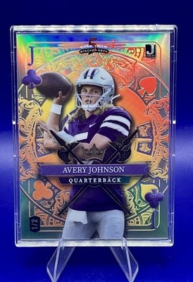 Avery Johnson 1/2 2024 Wild Card 5 Card Draw PRC Rookie Card