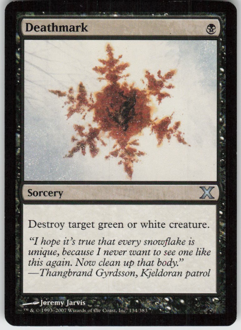 Deathmark 134 10E Uncommon Moderately Played