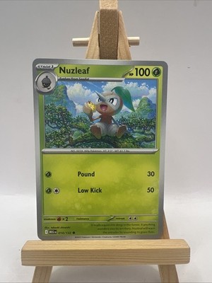 Nuzleaf 014/132 Non Holo ME01: Mega Evolution Pokemon Karte NM