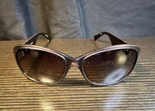 Coach S3005 Sunglasses Gold Writing Logo Brown 59-15-125 FRAMES ONLY