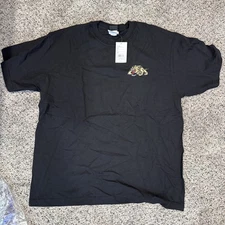 Huf Size Large Bledsoe Short Sleeve T Shirt Black NEW Skateboarding 