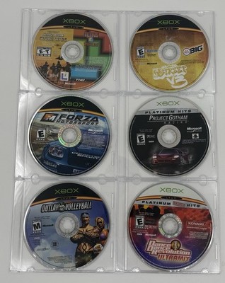 Xbox Disc Only: Star Wars, Tetris, DDR Forza NBA Street V3, Forza Gotham Outlaw