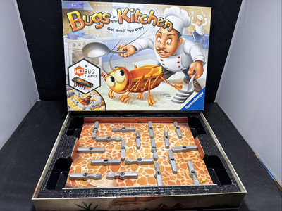 Ravensburger Bugs In The Kitchen Game 100% Complete Hex Bug Family Fun Tested