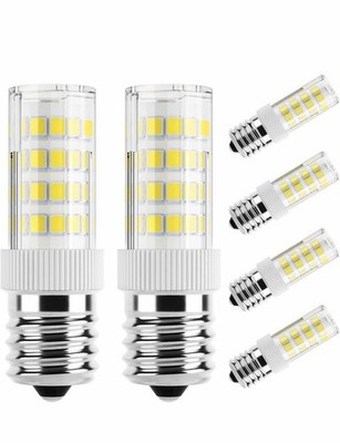 DiCUNO E17 LED Bulbs. Appliance Bulbs Daylight White 6pack