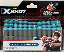 Zuru X-Shot Compatible Refill Darts, 36/Pkt., NIP