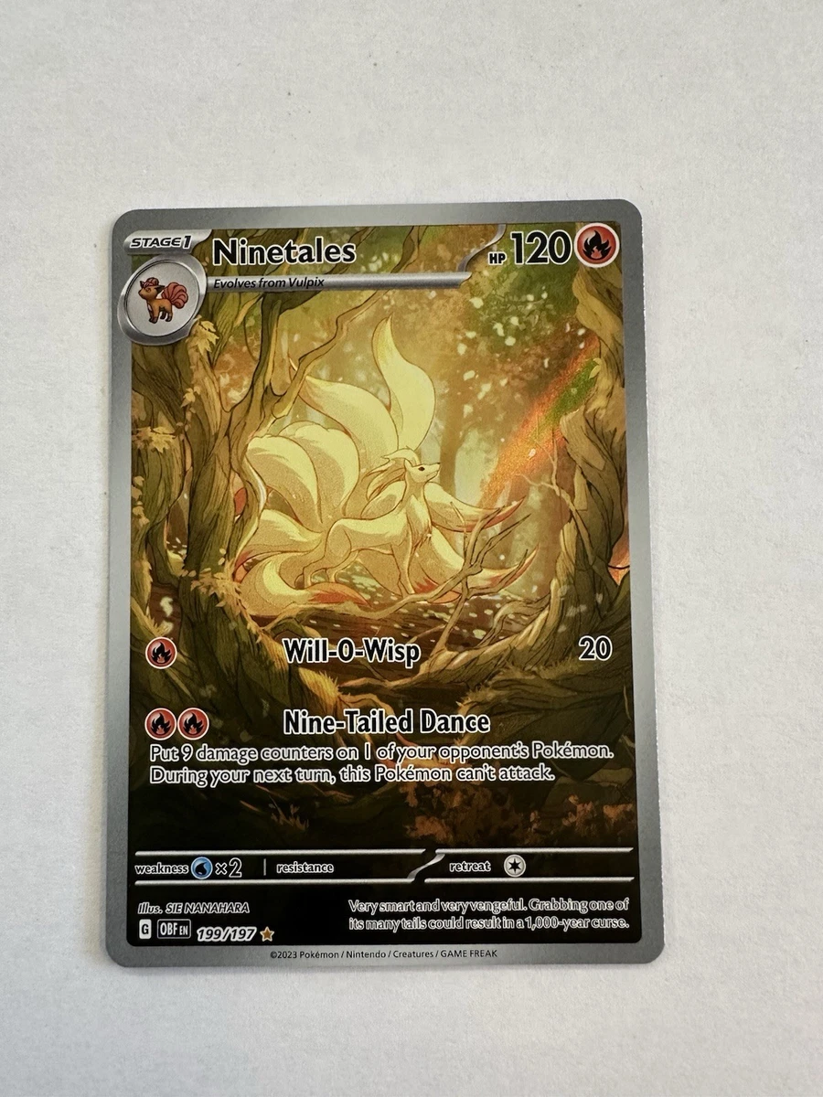 Ninetales 199/197 SV03: Obsidian Flames for sale | eBay