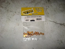 RC ONFA 3 mm Concave Washers Aluminum Gold (20) 10341