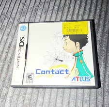 Atlus Contact Nintendo DS JRPG RPG E10+ NTSC-U/C 2006 Manual Included