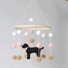 Baby Crib Mobile for Boys Girls Dog Theme Baby Mobile for Crib Mobile for Bassin