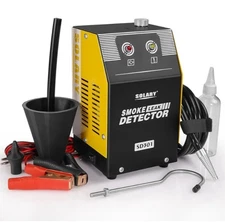 Solary Automotive Smoke Machine Leak Detector - 12V DC EVAP Vacuum Diagnostic...