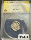 1942-D 10C Mercury Dime