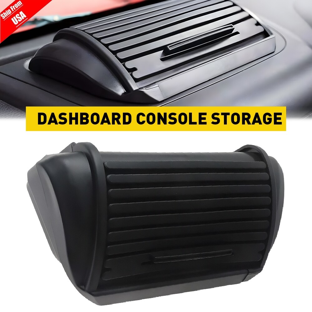Interior Dashboard Storage Box Holder For Jeep Wrangler JK 12-17 Accessories