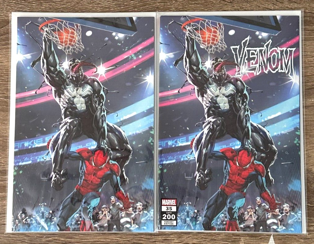 VENOM #35 CVR-AJ/AF KAEL NGU GOLDEN APPLE/FRANKIE'S GA VIRGIN SET