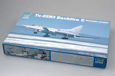 Trumpeter Scale Models 1656 1/72 Tu-22M3 Backfire C Strategic Bomber Model Kit