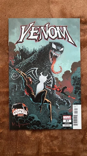 Venom 37 (237) Dave Wachter Godzilla Cover Marvel Comics 2024