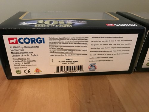 Corgi "100 Years of Flight" The Pioneering Years Set of Two - Picture 3 of 5